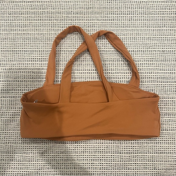 Aerie Offline Burnt Orange Criss Cross Bralette - Picture 5 of 11